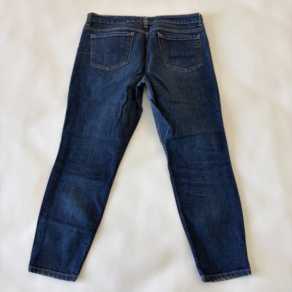 G.H. Bass & Co Jean Womens 14 Blue Slim Fit Mid-Rise Medium Wash Stretch Denim - Picture 8 of 11